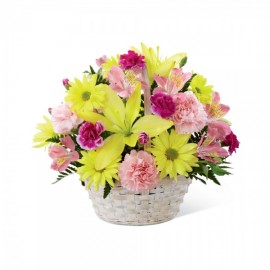 The Basket of Cheer Bouquet